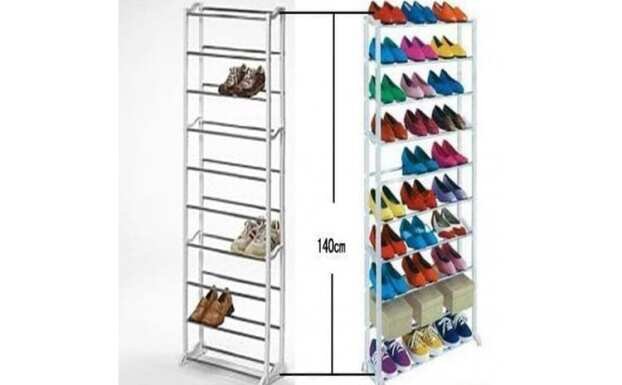 Organizator incaltaminte, Amazing Shoe rack 10 rafturi